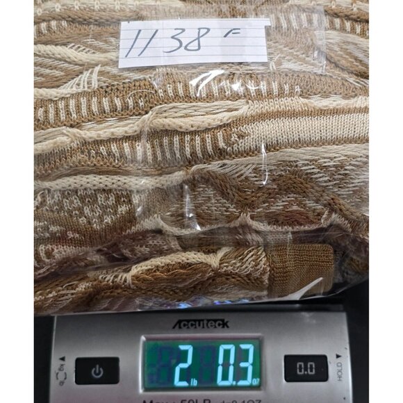 Coogi Australia Mens Brown Chunky Knit Sweater Pullover Long Sleeve Size XL - Picture 9 of 9